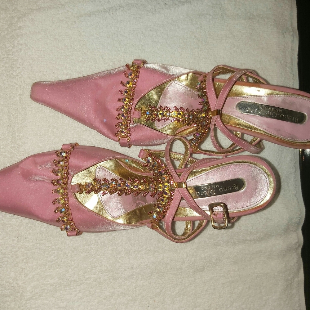 Baby Pink heels.